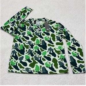 Adidas Men's, NERD Camouflage long sleeve tee Sz S